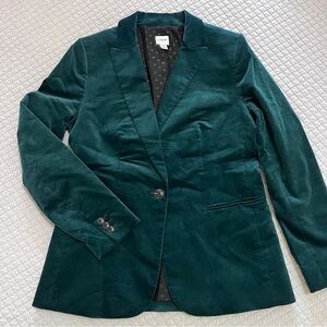 J Crew Velvet blazer